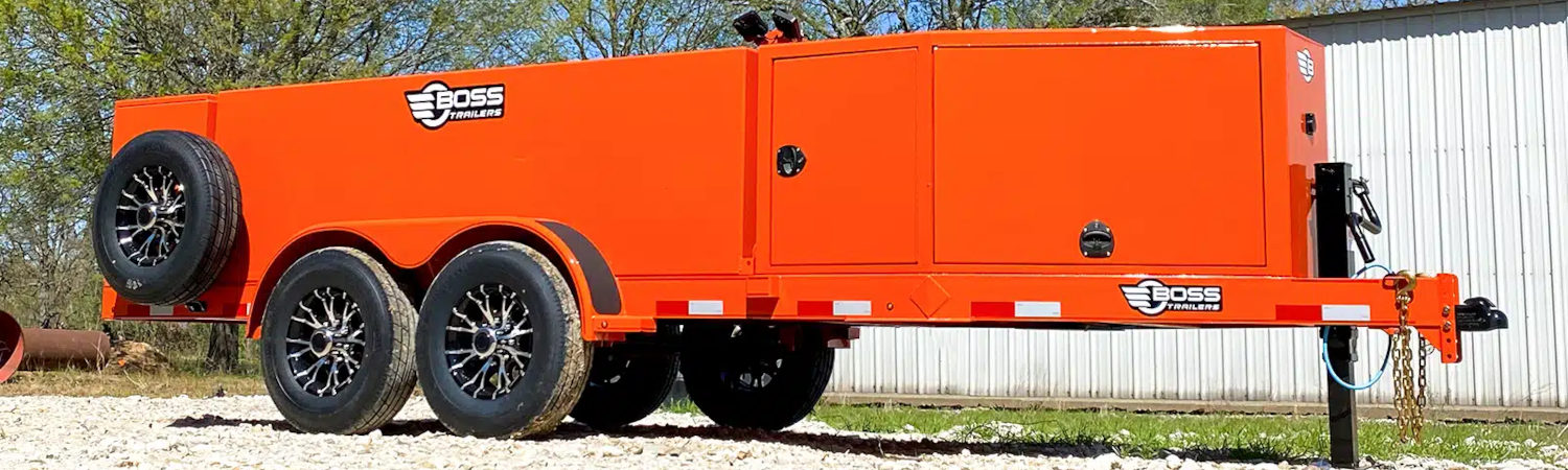 2023 Boss Trailers Orange 990 Gal. Tank for sale in Extreme Truck & Trailer Upfitters, Lawrenceville